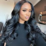 Bouncy Curl Double Drawn 13x4 Transparent Lace Full Frontal 300% Density Wig